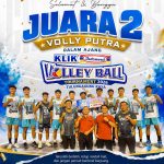 🏆 JUARA 2 VOLLY PUTRA! 🏐🥈Selamat dan apresiasi setinggi-tingginya untuk Tim Volly Putra SMAN